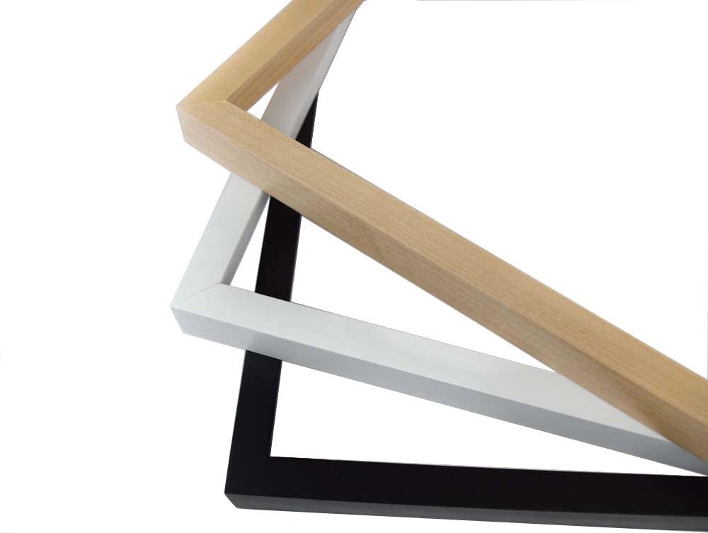 Gallery 12 Wood Frame Kit with UV-filtering Acrylite, acid-free foam board backing, and hanging hardware for archival-quality framing.